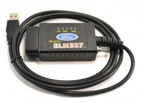 Адаптер ELM327 USB с переключателем HS+MS