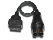 Переходник с колодки OBD-II на диагностическую колодку Mercedes 38 Pin