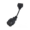Переходник с колодки OBD-II на диагностическую колодку Porsche 19 pin