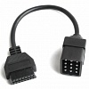 Переходник с колодки OBD-II на 12 pin для старых моделей Renault
