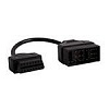Переходник с колодки OBD-II на диагностическую колодку Toyota 22 pin