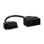 Переходник с колодки OBD-II на диагностическую колодку Toyota 22 pin